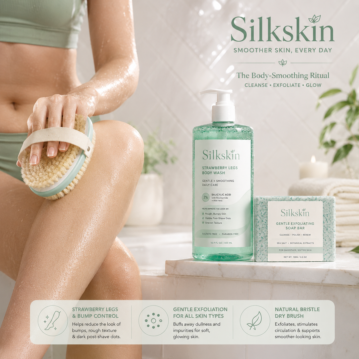 Silkskin Glow step